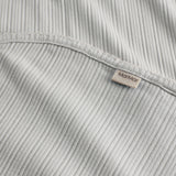 Lysegrøn pointelle babytæppe med rundede hjørner og picotkanter