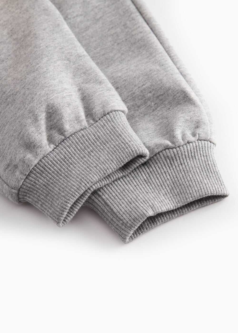 Grå sweat bukser til baby med bindebånd og blå MarMar logo