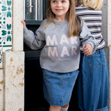 Theos - Bluse, Pink Logo