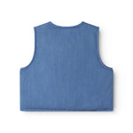 Blå denimvest til barn