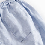 Lyseblå shorts/bloomers til baby
