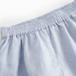 Lyseblå shorts til børn