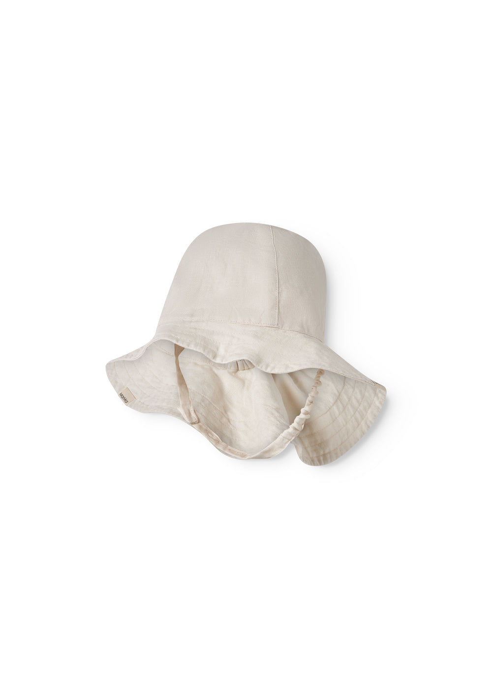 Beige sommerhat til børn
