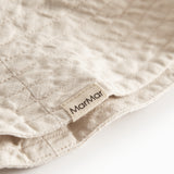 Beige sommerhat til baby