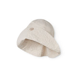 Beige sommerhat til baby