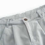 Blå chino bukser til børn med lommer