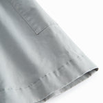 Blå chino nederdel til børn med vidde