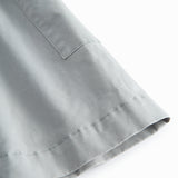 Blå chino nederdel til børn med vidde