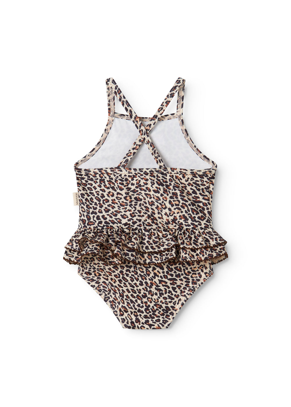 Swinnie Bathing Suit - Badedragt, Brown Leo