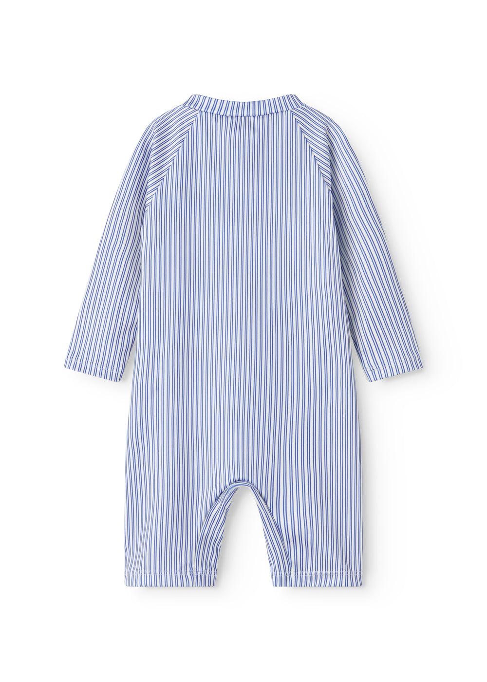 Blåstribet badeheldragt til børn