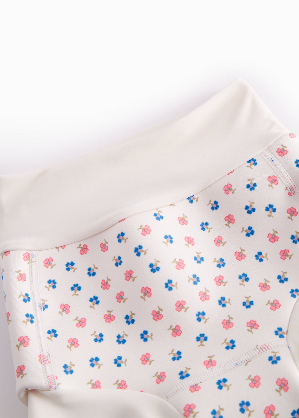 Badebukser med blomstermønster til baby