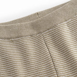 Beige strikbukser til baby