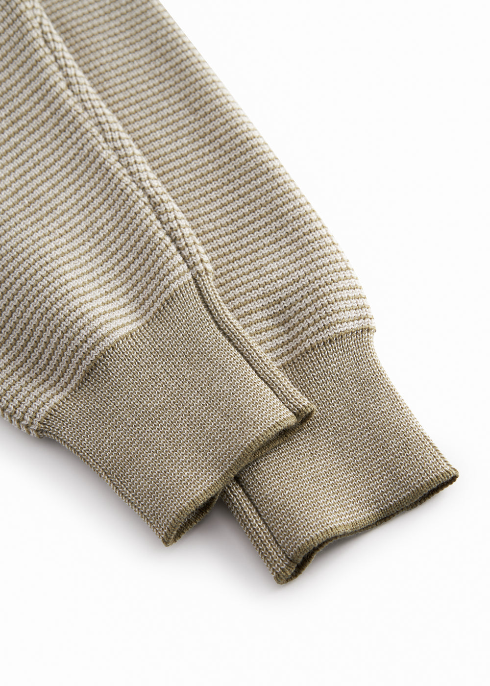 Beige strikbukser til baby