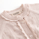 Taki - Strik Cardigan, Misty Pink