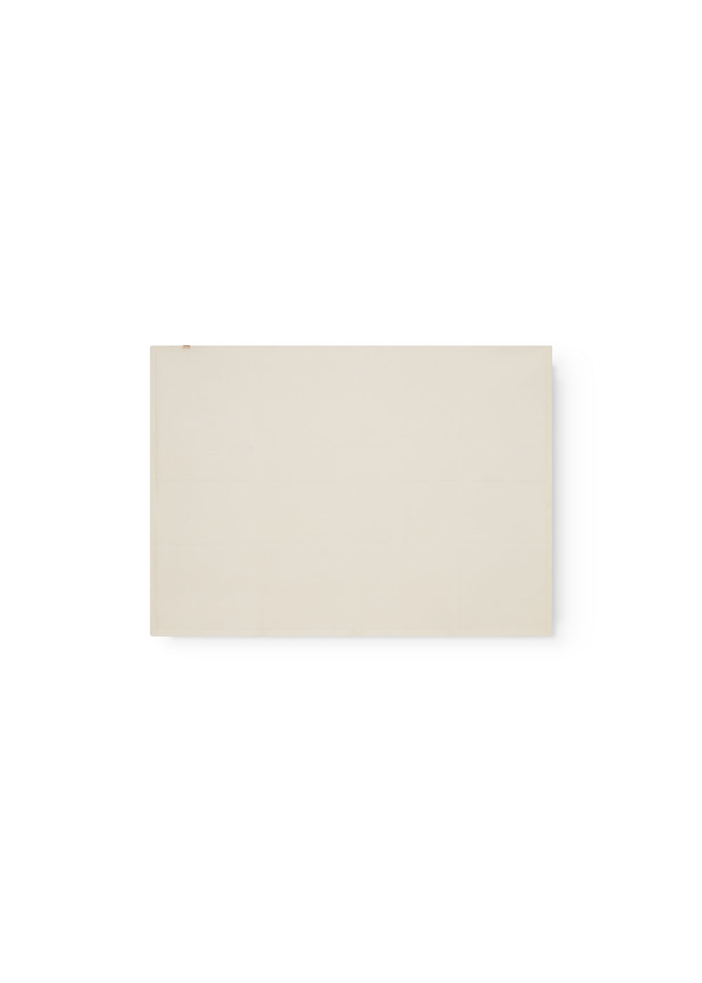 Hvid baby striktæppe med hulmønster