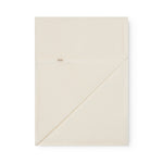 Hvid baby striktæppe med hulmønster