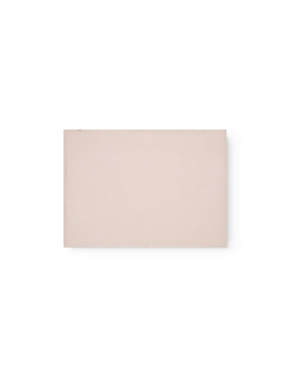 Lyserød baby striktæppe med hulmønster