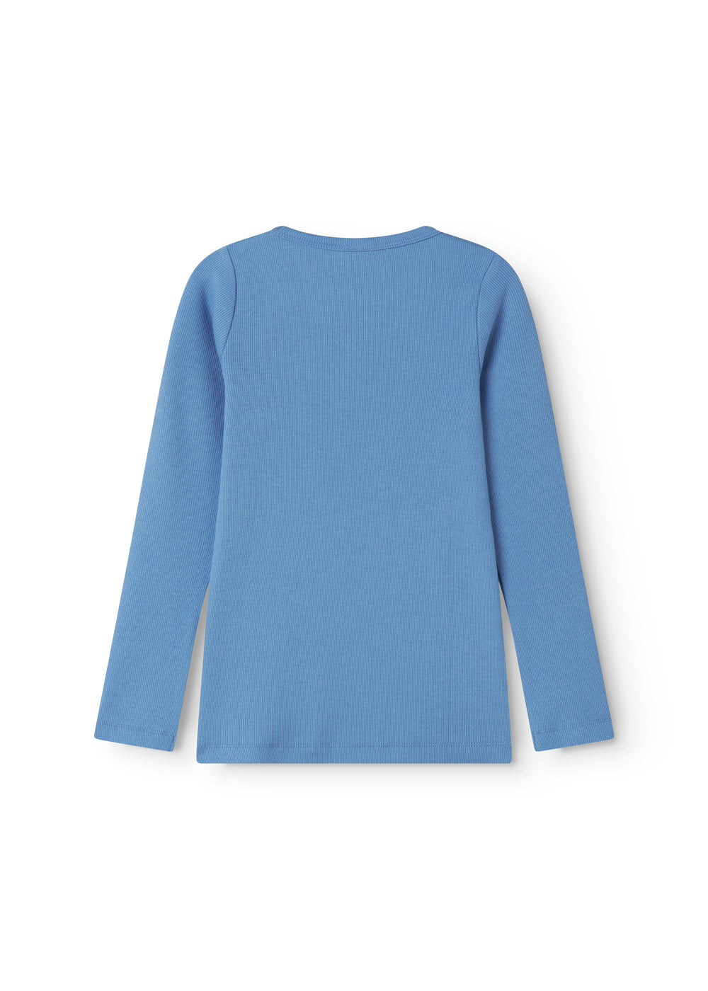 Blå langærmet t-shirt til børn