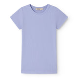 Lyslilla kortærmet t-shirt til børn