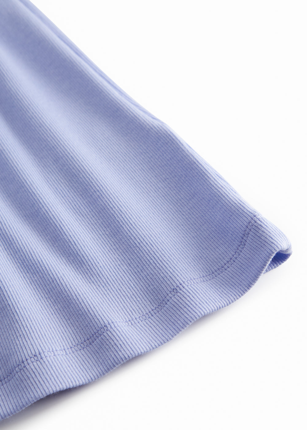 Lyslilla børnekjole i let bomuld