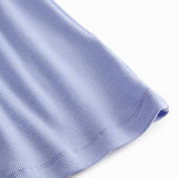 Lyslilla børnekjole i let bomuld