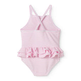 Swinnie Bathing Suit, Badedragt - Pink Stripe