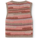 Talvar, Strikvest - Multicolour Girl