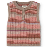 Talvar, Strikvest - Multicolour Girl