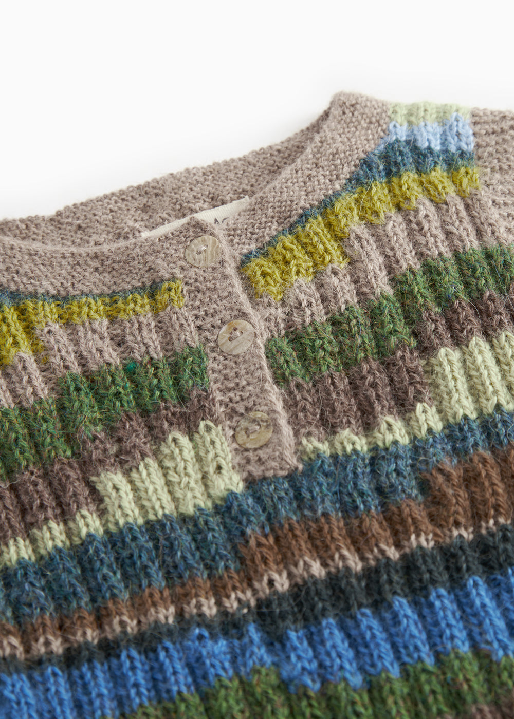 Talvar, Strikvest - Multicolour Boy