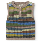 Talvar, Strikvest - Multicolour Boy