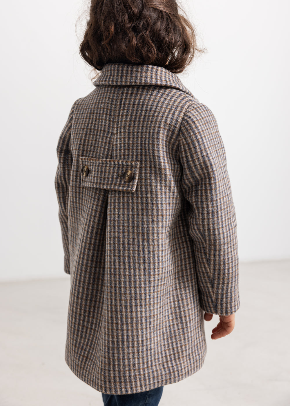 Olive Jacket, Uldjakke - Heritage Check