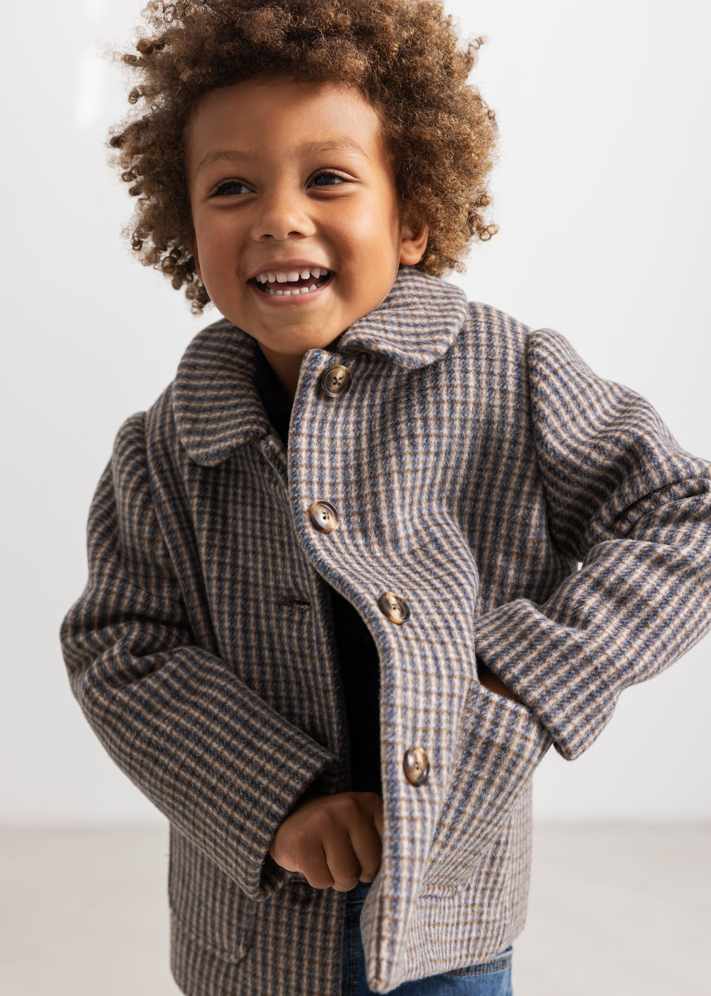 Oval Jacket, Uldjakke - Heritage Check