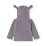Olini Jacket, Teddy Jakke - Purple Suede