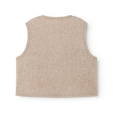 Ollas Waistcoat, Teddy Vest - Muddy Melange