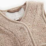 Ollas Waistcoat, Teddy Vest - Muddy Melange