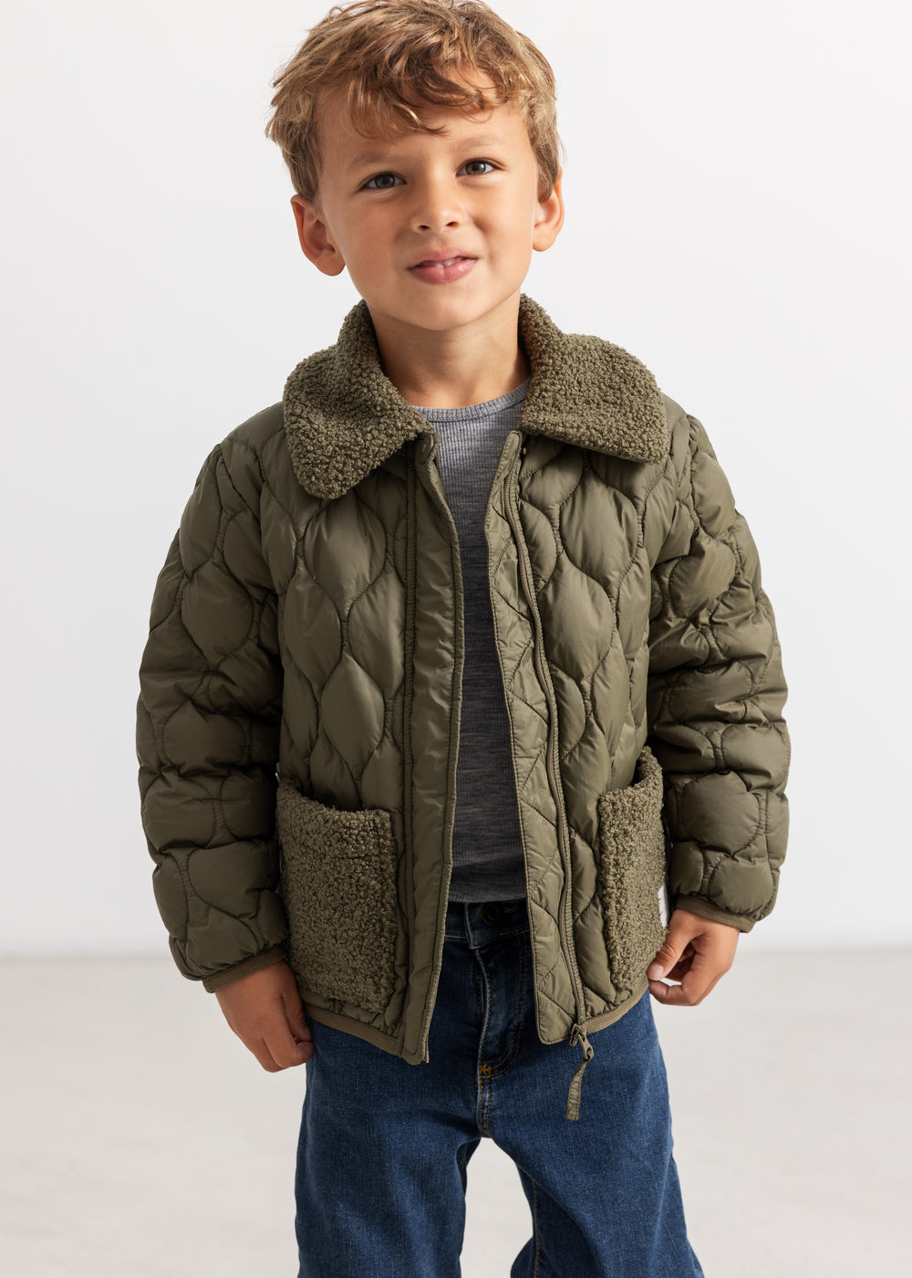 Orleans Jacket, Dunjakke - Crocodile
