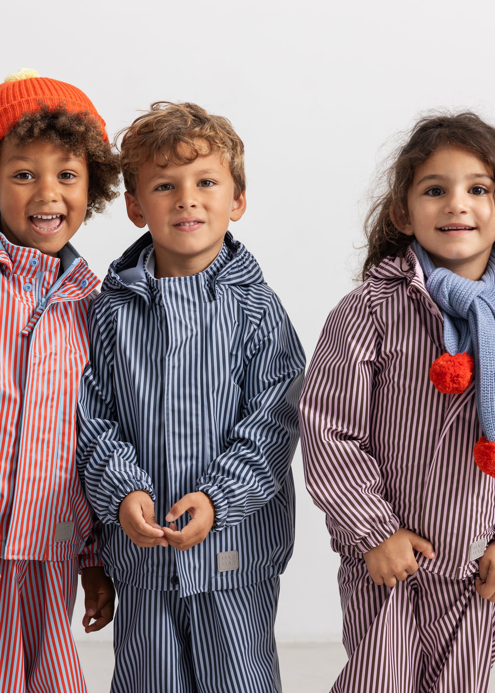 Oddy Set, Regnsæt - Blue Stripes