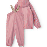 Oddy Set, Regnsæt - Blue Red Stripes