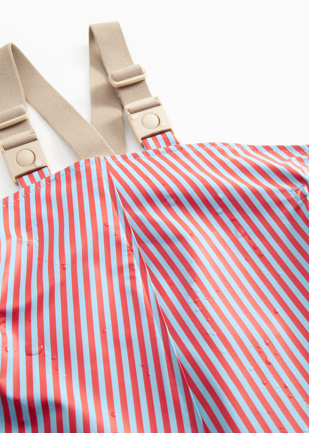 Oddy Set, Regnsæt - Blue Red Stripes