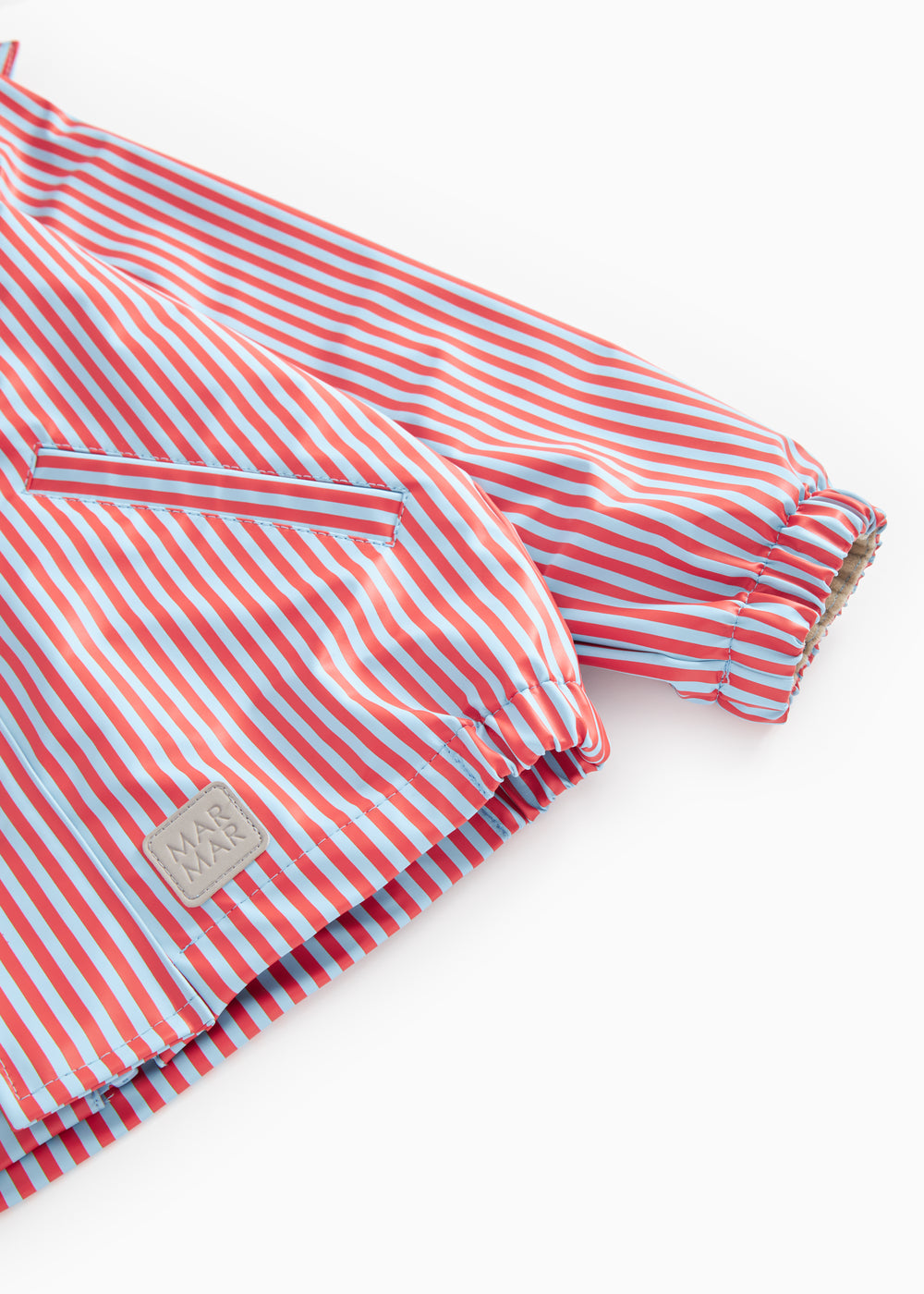 Oddy Set, Regnsæt - Blue Red Stripes