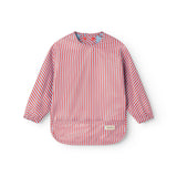 Apron LS, Spiseforklæde - Blue Red Stripes