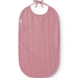 Bib Long, Hagesmæk - Blue Red Stripes