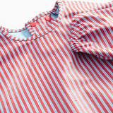 Arty Apron, Spiseforklæde - Blue Red Stripes