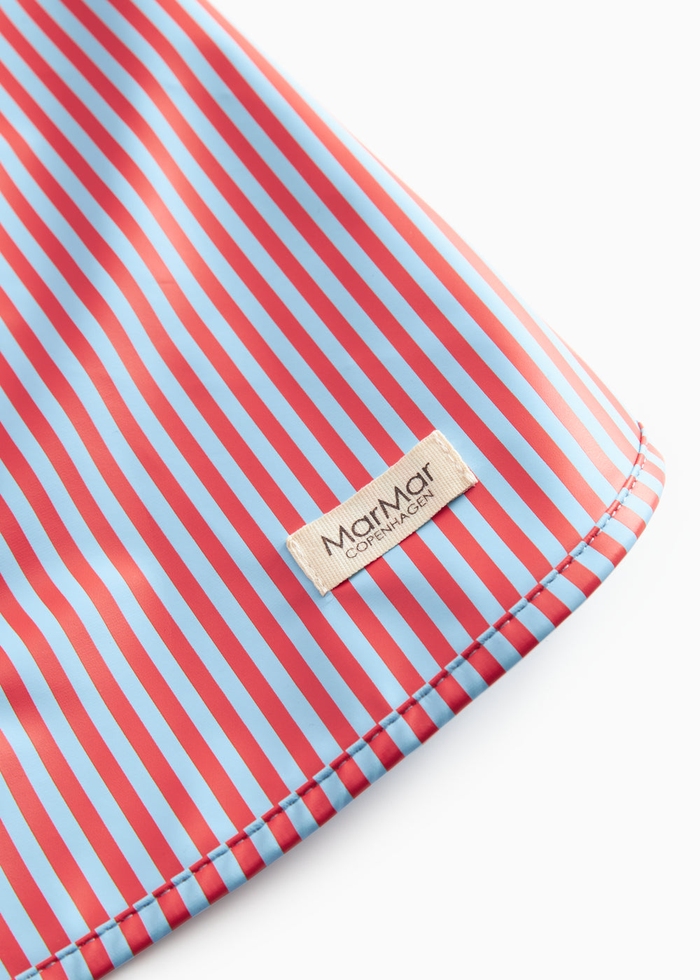 Arty Apron, Spiseforklæde - Blue Red Stripes
