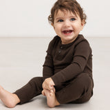 Body LS, Bodystocking - Dark Roast