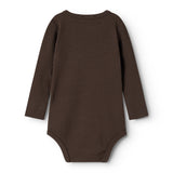 Body LS, Bodystocking - Dark Roast