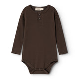 Body LS, Bodystocking - Dark Roast