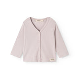 Cardigan, Bluse - Cloud Gray
