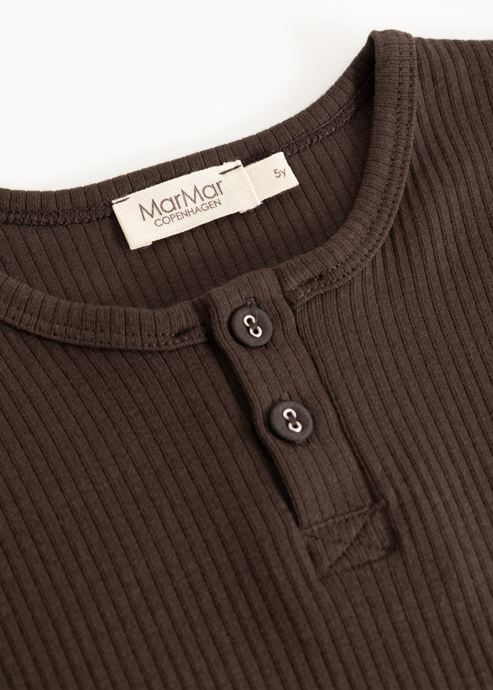 Tee LS, T-shirt - Dark Roast