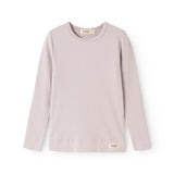 Plain Tee LS, T-shirt - Cloud Gray